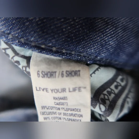 American Eagle Outfitters Boot Cut Jeans - Medium Blue Size 6 Short AE77 - Picture 14 of 14